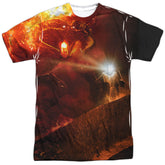 Lord Of The Rings No Passing Men's Regular Fit Polyester Short-Sleeve T-Shirt